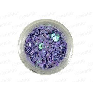 Zdobení na nehty, kolečka (dutá) CDčka - fialová obraz