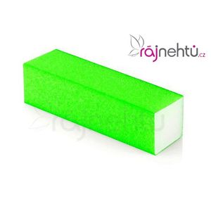 Pilník blok barevný - neon zelený obraz