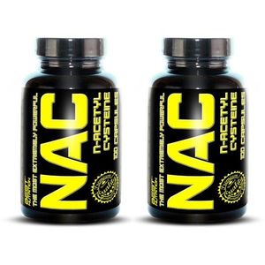 1 + 1 Zdarma: NAC (N-acetylcysteinu) - Best Nutrition 100 kaps. + 100 kaps. obraz