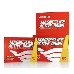 MagnesLife Active Drink - Nutrend 10 x 15 g Lemon obraz