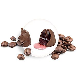 VIŠNĚ V ČOKOLÁDĚ zrnková káva, 250g obraz