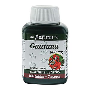 Medpharma Guarana 800 mg 107 tablet obraz