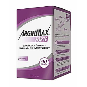 Arginmax FORTE pro ženy 90 tobolek obraz