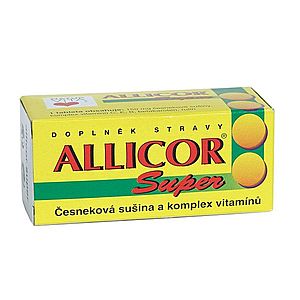Naturvita Allicor Super česnek + vitaminy 60 tablet obraz