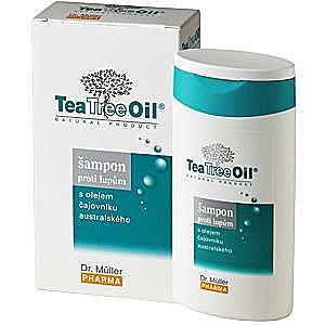 Dr. Müller Tea Tree Oil Šampon proti lupům 200 ml obraz