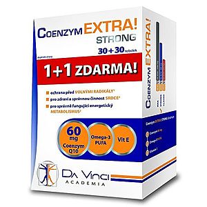 Da Vinci Academia Coenzym EXTRA! Strong 60 mg 30+30 tobolek obraz