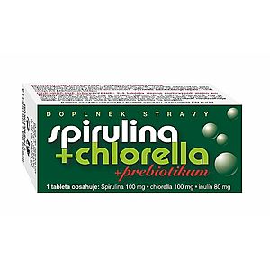 Naturvita Spirulina + Chlorella + Prebiotikum 90 tablet obraz