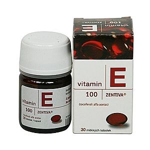 Zentiva Vitamin E 100 mg 30 tobolek obraz