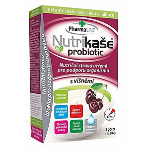 Nutrikaše probiotic s višněmi 3x60 g obraz
