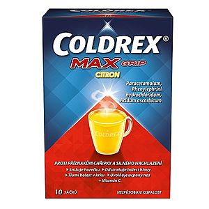 Coldrex MaxGrip Citron 10 sáčků obraz