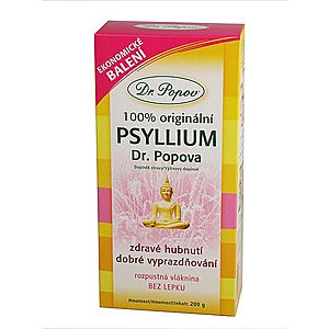 Dr. Popov Psyllium indická rozpustná vláknina 200 g obraz