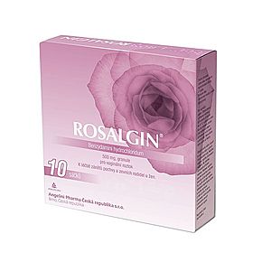 Rosalgin prášek pro přípravu vaginální roztoku 10x0, 5 g obraz