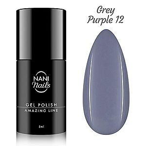 NANI gel lak Amazing Line 5 ml - Grey Purple obraz