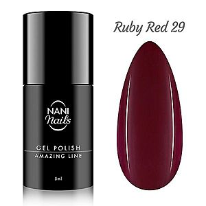 NANI gel lak Amazing Line 5 ml - Ruby Red obraz