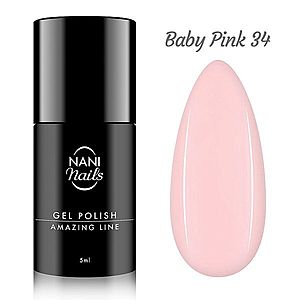 NANI gel lak Amazing Line 5 ml - Baby Pink obraz