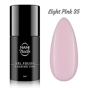 NANI gel lak Amazing Line 5 ml - Light Pink obraz