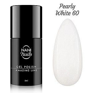 NANI gel lak Amazing Line 5 ml - Pearly White obraz