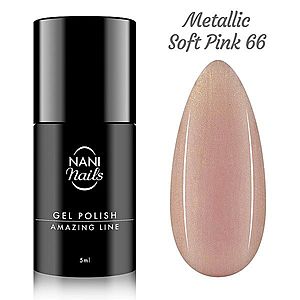 NANI gel lak Amazing Line 5 ml - Metallic Soft Pink obraz
