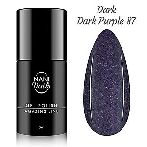 NANI gel lak Amazing Line 5 ml - Metallic Dark Purple obraz
