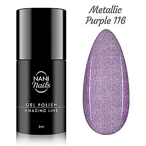 NANI gel lak Amazing Line 5 ml - Metallic Purple obraz