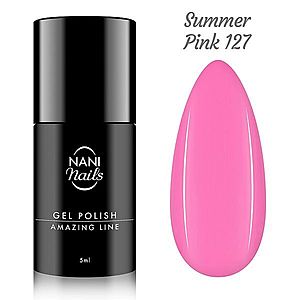 NANI gel lak Amazing Line 5 ml - Summer Pink obraz