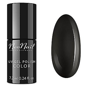 NeoNail gel lak 7, 2 ml - Pure Black obraz