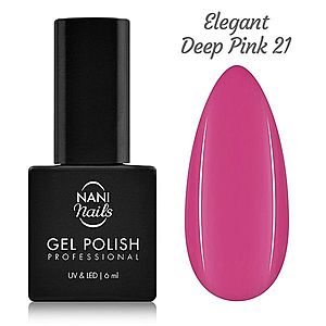 NANI gel lak 6 ml - Elegant Deep Pink obraz