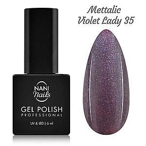NANI gel lak 6 ml - Metallic Violet Lady obraz