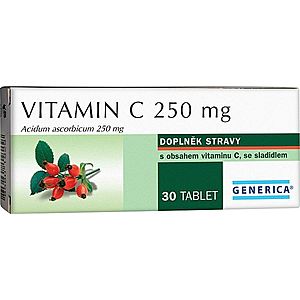 Generica Vitamin C 250 mg 30 tablet obraz