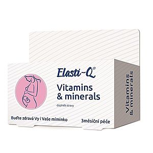 Elasti-q Vitamins & Minerals 90 tablet obraz