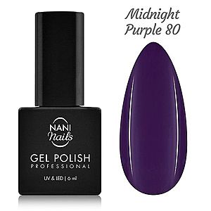 NANI gel lak 6 ml - Midnight Purple obraz