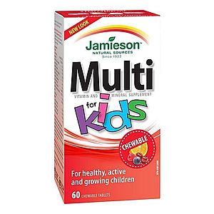 Jamieson Kids Multivitamin 60 cucacích tablet obraz