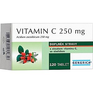 Generica Vitamin C 250 mg 120 tablet obraz