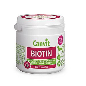 Canvit Biotin pro psy ochucený 100 tablet obraz