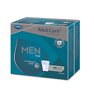 MoliCare Men 2 kapky inkontinenční vložky 14 ks obraz
