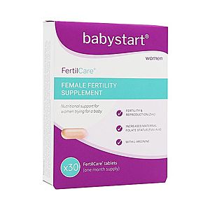 Babystart FertilCare vitamíny pro ženy s kyselinou listovou 30 tbl. 1 balení: 1x 30 tablet obraz