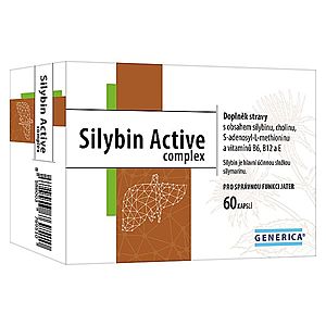 Generica Silybin Active complex 60 kapslí obraz