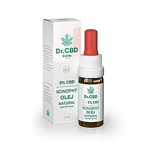 Dr.CBD 5% CBD konopný olej 10 ml obraz