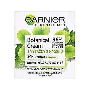 Garnier Skin Naturals Botanical Cream s výtažky z hroznů hydratační krém pro normální až smíšenou pleť 50 ml obraz