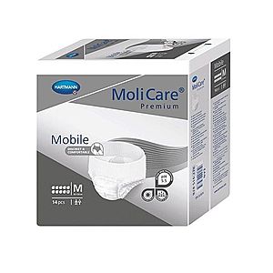 MoliCare Mobile 10 kapek vel. M inkontinenční kalhotky 14 ks obraz