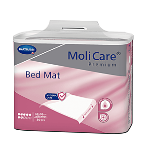 MoliCare Bed Mat 7 kapek 60x90 cm inkontinenční podložky se záložkami 30 ks obraz