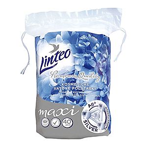 Linteo Premium Kosmetické vatové polštářky Silver 40 ks obraz