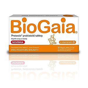 Biogaia Protectis® s vitaminem D 30 tablet obraz