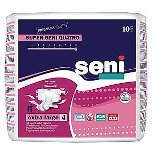 Seni Super Quatro Extra Large inkontinenční plenkové kalhotky 10 ks obraz