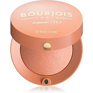 Bourjois Little Round Pot Blush tvářenka odstín 03 Brun Cuivre 2, 5 g obraz