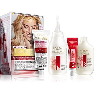 L’Oréal Paris Excellence Creme barva na vlasy odstín 9 Light Natural Blonde obraz