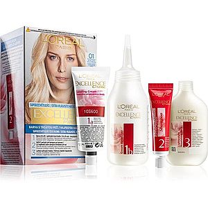 L’Oréal Paris Excellence Creme barva na vlasy odstín 01 Lightest Natural Blonde 1 ks obraz
