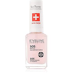 Eveline Cosmetics Nail Therapy SOS multivitaminový kondicionér s vápníkem 12 ml obraz