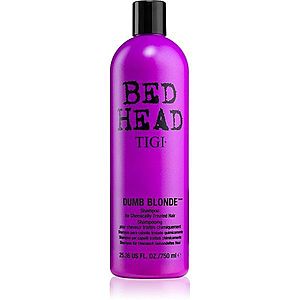 TIGI Bed Head Dumb Blonde šampon pro chemicky ošetřené vlasy 750 ml obraz