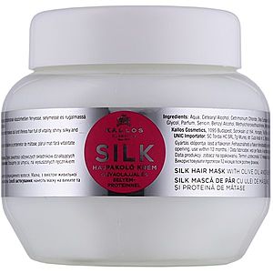 Kallos Silk maska pro suché a zcitlivělé vlasy 275 ml obraz